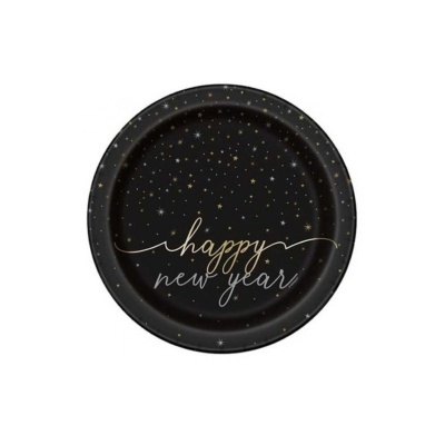 Pratos "Happy New Year" 22cm