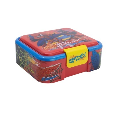 Sanduicheira com 3 compartimentos Homem Aranha