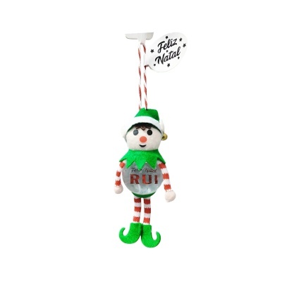 Boneco globo de neve Natal "Rui"