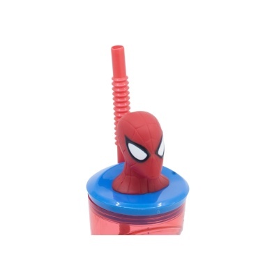 Copo Com Figura 3D Homem Aranha
