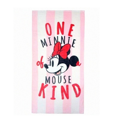 Toalha de praia Minnie Disney algodão