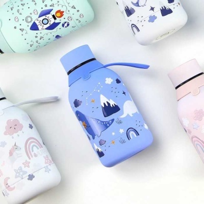 Garrafa térmica Dinosaurios Sky 350ml | Aurea