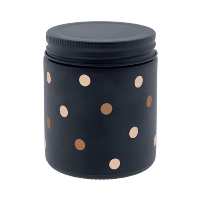 Vela Aromática "Black Small Dots" | Aromame