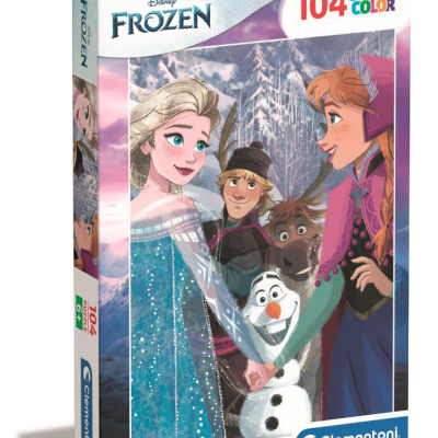 Puzzle Frozen 104 peças Clementoni Supercolor