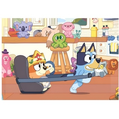 Puzzle Bluey 2x60 peças Supercolor | Clementoni