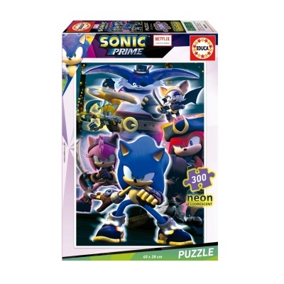 Puzzle Sonic Prime Neon 300 peças | Educa