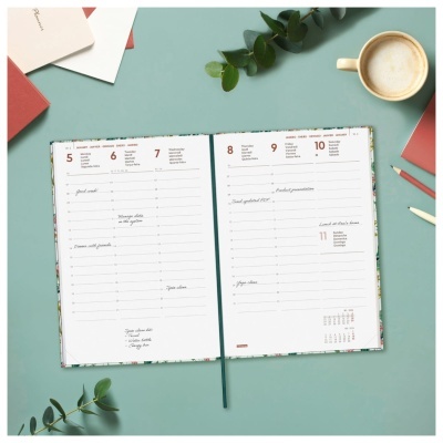 Agenda semanal A5 2026 Porto Botânico | Finocam