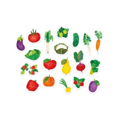 Puzzles Baby Frutas e Vegetais | Banana Panda Puzzles Baby Frutas e Vegetais | Banana Panda