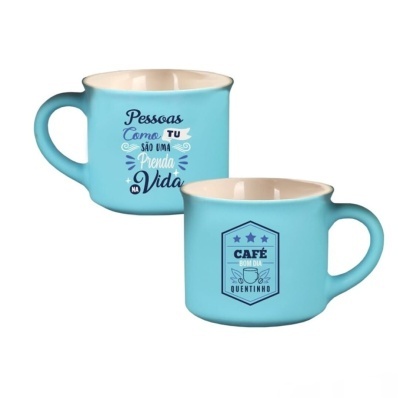 Chávena café aveludada "Bom Dia"