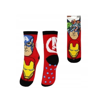 Meias antiderrapantes Avengers