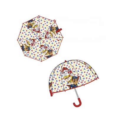 Guarda-chuva Transparente Patrulha Pata