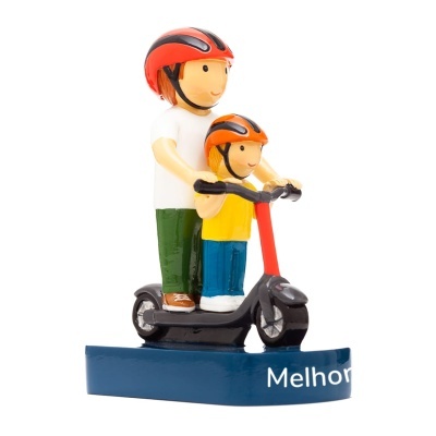 Figura em resina Pai + Fixe! (Menino)