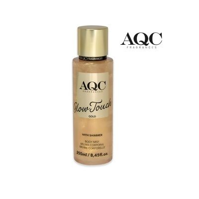Spray corporal Golden Glitter 250ml | AQC
