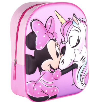 Mochila pré-escolar 3D Minnie Unicórnio