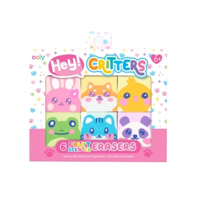 Conjunto borrachas perfumadas animais amorosos | Olly