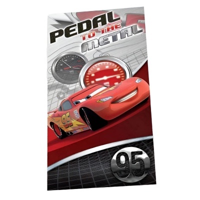 Toalha de praia Cars Disney algodão