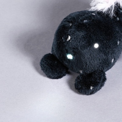 Porta-chaves peluche com luz led Unicórnio Carbon Flash | Nici