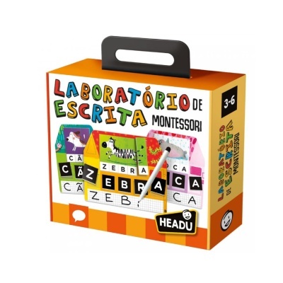 Laboratório de escrita Montessori