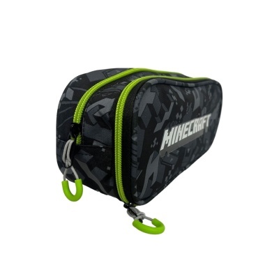 Estojo escolar duplo Minecraft