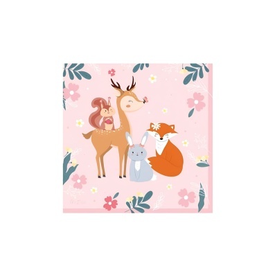 Guardanapos Pretty Forest Animais do Bosque