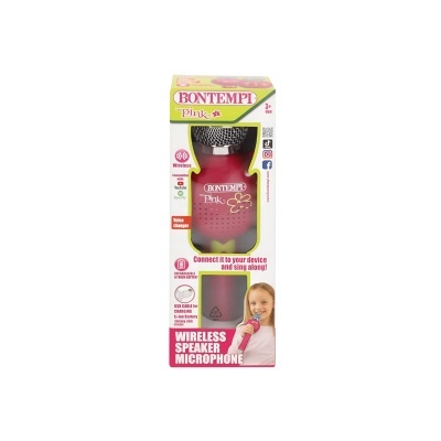 Microfone Karaoke Wireless rosa Microfone Karaoke Wireless rosa