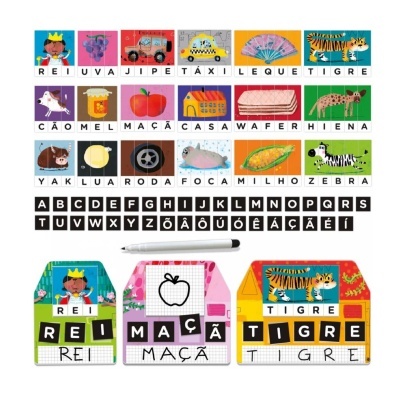 Laboratório de escrita Montessori