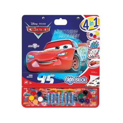 Giga Bloco 4 em 1 | Cars