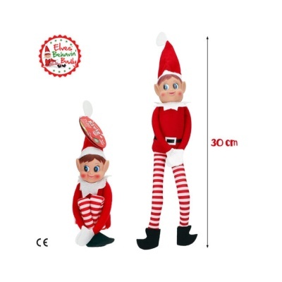 Boneco Elfo de Natal