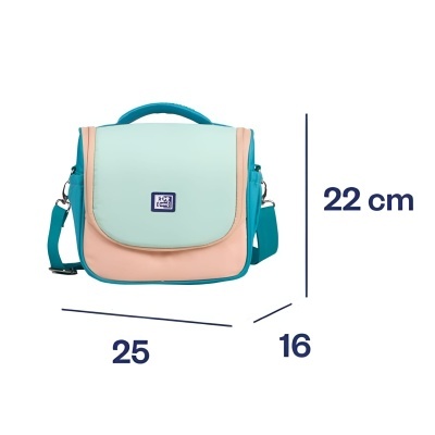 Lancheira térmica Color Block | Oxford