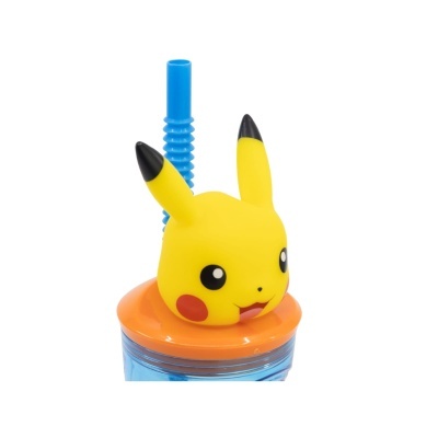 Copo Com Figura 3D Pokémon