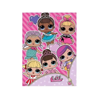 Manta polar Lol Surprise 100x140cm