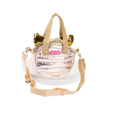 Bolsa Tiracolo Dourada Girabrilla