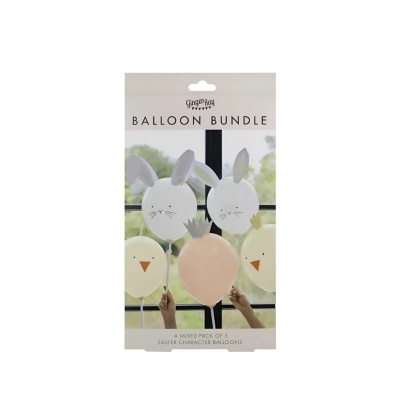 Conjunto 5 Balões Látex Páscoa