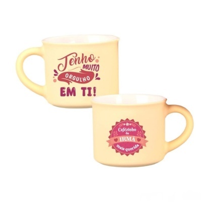 Chávena café aveludada "Irmã"
