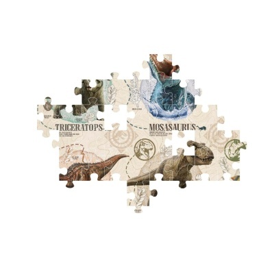 Puzzle Jurassic World 104 peças Supercolor | Clementoni