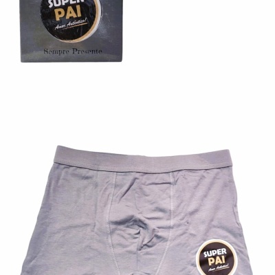 Boxers "Super Pai Amor Autêntico!"