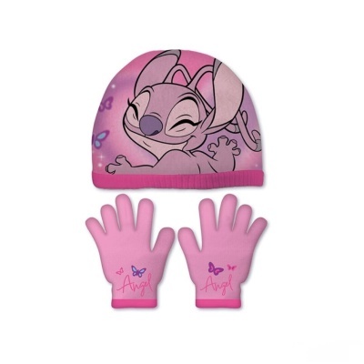 Conjunto Gorro + Luvas Angel Stitch