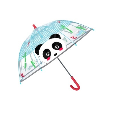 Guarda-chuva transparente Panda 44cm