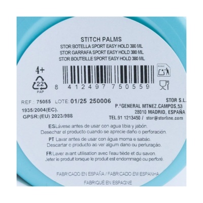 Conjunto Sanduicheira + garrafa Stitch