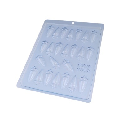 Forma Simples Aplique Cenouras | BWB