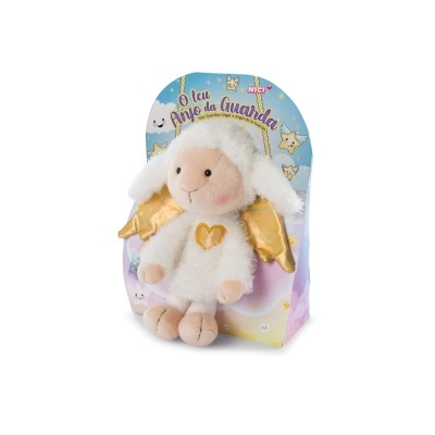 Anjo da Guarda com oração Ovelha La La Lammie 30cm | Nici