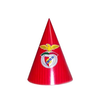 Cone vermelho com emblema do S.L.Benfica