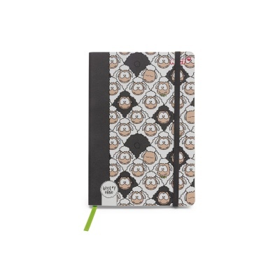 Bloco de notas A5 pautado Ovelhas Wooly Gang | Nici