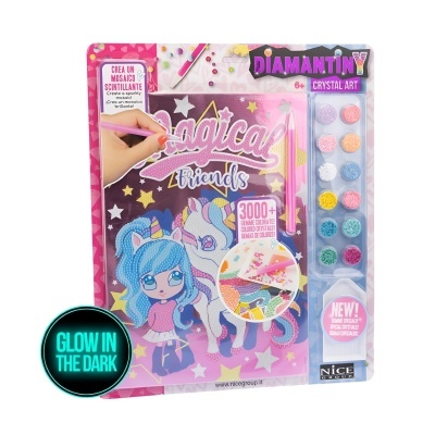 Pinta com diamantes Magical Friends