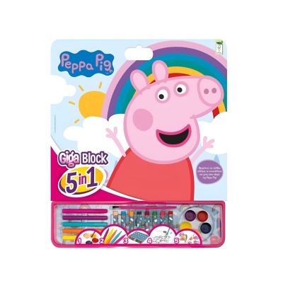 Giga Bloco 5 em 1 | Peppa Pig