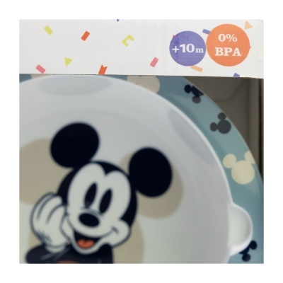 Conjunto de Refeição Mickey Baby