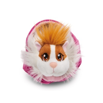 Porquinho da Índia caramelo-branco em cesto 12cm Little Paws  | Nici