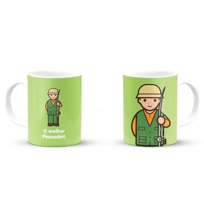 Caneca cerâmica "O melhor Pescador" | Little Drops of Water