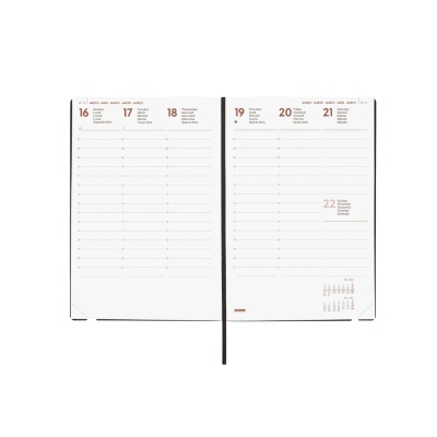 Agenda Semanal Mara Black 2026 | Finocam