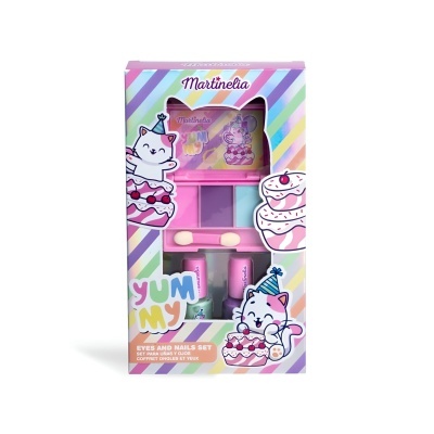 Conjunto de maquilhagem unhas e olhos Yummy | Martinelia